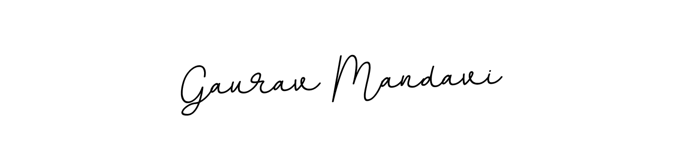 Design your own signature with our free online signature maker. With this signature software, you can create a handwritten (BallpointsItalic-DORy9) signature for name Gaurav Mandavi. Gaurav Mandavi signature style 11 images and pictures png