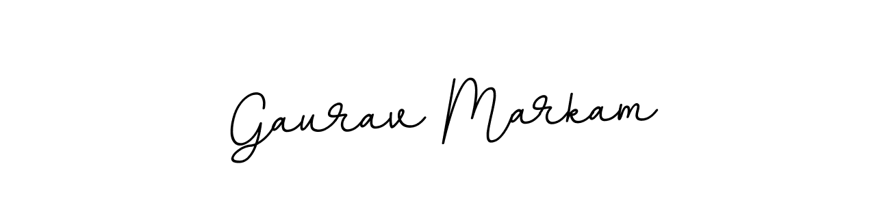 The best way (BallpointsItalic-DORy9) to make a short signature is to pick only two or three words in your name. The name Gaurav Markam include a total of six letters. For converting this name. Gaurav Markam signature style 11 images and pictures png