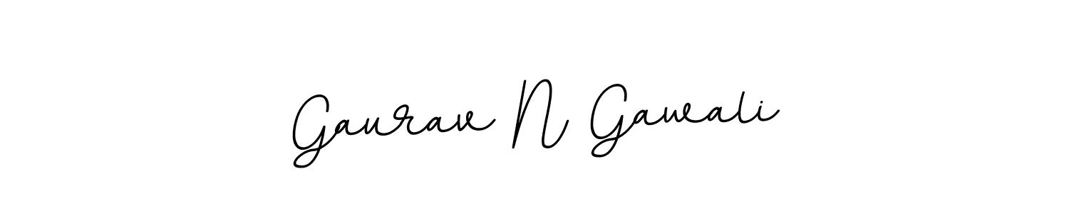 if you are searching for the best signature style for your name Gaurav N Gawali. so please give up your signature search. here we have designed multiple signature styles  using BallpointsItalic-DORy9. Gaurav N Gawali signature style 11 images and pictures png