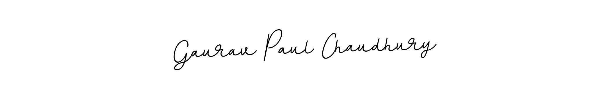 Create a beautiful signature design for name Gaurav Paul Chaudhury. With this signature (BallpointsItalic-DORy9) fonts, you can make a handwritten signature for free. Gaurav Paul Chaudhury signature style 11 images and pictures png