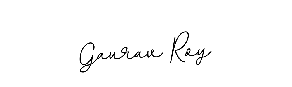Create a beautiful signature design for name Gaurav Roy. With this signature (BallpointsItalic-DORy9) fonts, you can make a handwritten signature for free. Gaurav Roy signature style 11 images and pictures png
