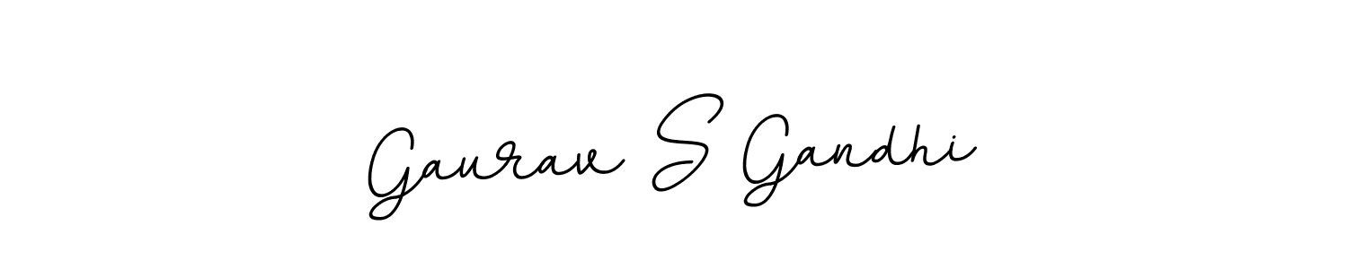 It looks lik you need a new signature style for name Gaurav S Gandhi. Design unique handwritten (BallpointsItalic-DORy9) signature with our free signature maker in just a few clicks. Gaurav S Gandhi signature style 11 images and pictures png