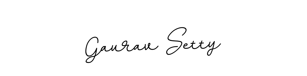 You should practise on your own different ways (BallpointsItalic-DORy9) to write your name (Gaurav Setty) in signature. don't let someone else do it for you. Gaurav Setty signature style 11 images and pictures png