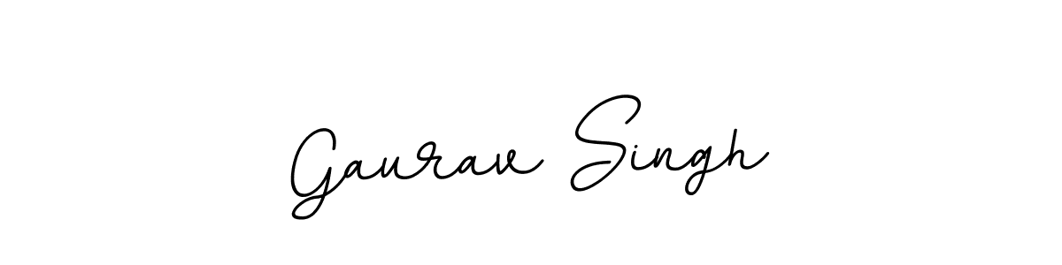 Create a beautiful signature design for name Gaurav Singh. With this signature (BallpointsItalic-DORy9) fonts, you can make a handwritten signature for free. Gaurav Singh signature style 11 images and pictures png