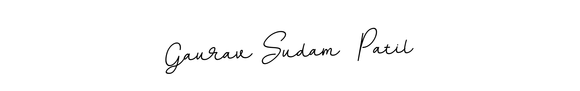 It looks lik you need a new signature style for name Gaurav Sudam  Patil. Design unique handwritten (BallpointsItalic-DORy9) signature with our free signature maker in just a few clicks. Gaurav Sudam  Patil signature style 11 images and pictures png