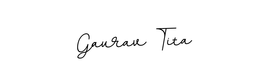 Here are the top 10 professional signature styles for the name Gaurav Tita. These are the best autograph styles you can use for your name. Gaurav Tita signature style 11 images and pictures png
