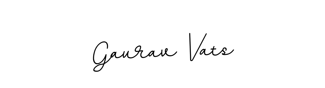 Also we have Gaurav Vats name is the best signature style. Create professional handwritten signature collection using BallpointsItalic-DORy9 autograph style. Gaurav Vats signature style 11 images and pictures png