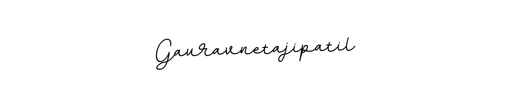 Design your own signature with our free online signature maker. With this signature software, you can create a handwritten (BallpointsItalic-DORy9) signature for name Gauravnetajipatil. Gauravnetajipatil signature style 11 images and pictures png