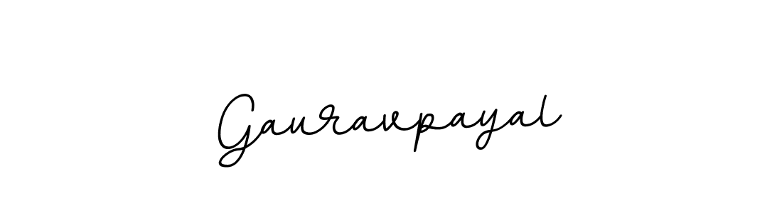 Design your own signature with our free online signature maker. With this signature software, you can create a handwritten (BallpointsItalic-DORy9) signature for name Gauravpayal. Gauravpayal signature style 11 images and pictures png