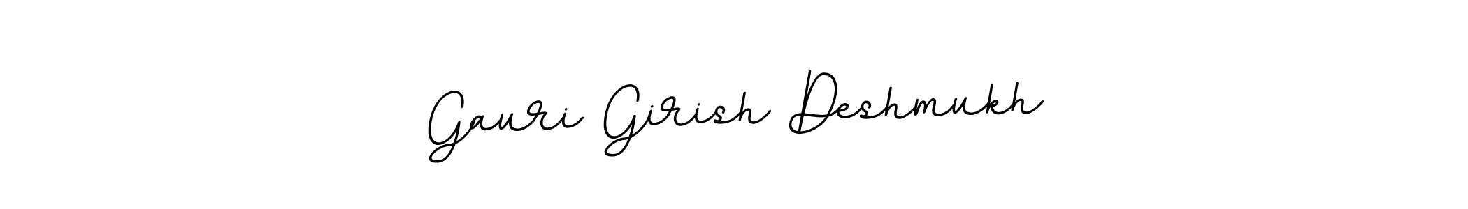 Also You can easily find your signature by using the search form. We will create Gauri Girish Deshmukh name handwritten signature images for you free of cost using BallpointsItalic-DORy9 sign style. Gauri Girish Deshmukh signature style 11 images and pictures png