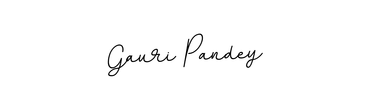 Use a signature maker to create a handwritten signature online. With this signature software, you can design (BallpointsItalic-DORy9) your own signature for name Gauri Pandey. Gauri Pandey signature style 11 images and pictures png