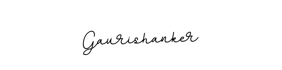 Make a beautiful signature design for name Gaurishanker. With this signature (BallpointsItalic-DORy9) style, you can create a handwritten signature for free. Gaurishanker signature style 11 images and pictures png