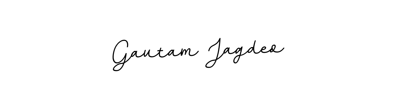 Gautam Jagdeo stylish signature style. Best Handwritten Sign (BallpointsItalic-DORy9) for my name. Handwritten Signature Collection Ideas for my name Gautam Jagdeo. Gautam Jagdeo signature style 11 images and pictures png