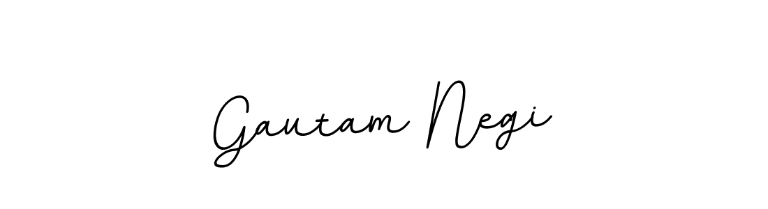 You should practise on your own different ways (BallpointsItalic-DORy9) to write your name (Gautam Negi) in signature. don't let someone else do it for you. Gautam Negi signature style 11 images and pictures png