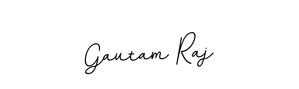 Make a beautiful signature design for name Gautam Raj. With this signature (BallpointsItalic-DORy9) style, you can create a handwritten signature for free. Gautam Raj signature style 11 images and pictures png