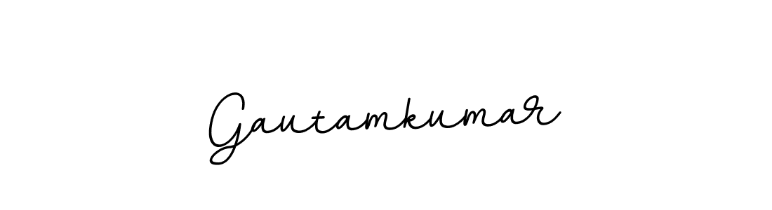 How to make Gautamkumar signature? BallpointsItalic-DORy9 is a professional autograph style. Create handwritten signature for Gautamkumar name. Gautamkumar signature style 11 images and pictures png