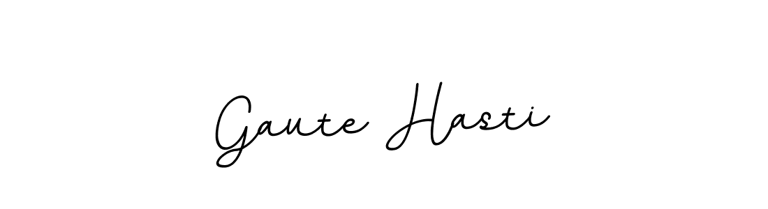 How to make Gaute Hasti signature? BallpointsItalic-DORy9 is a professional autograph style. Create handwritten signature for Gaute Hasti name. Gaute Hasti signature style 11 images and pictures png