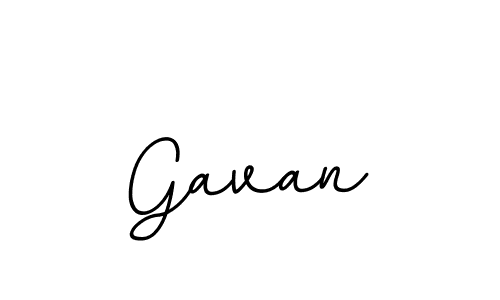 Design your own signature with our free online signature maker. With this signature software, you can create a handwritten (BallpointsItalic-DORy9) signature for name Gavan. Gavan signature style 11 images and pictures png