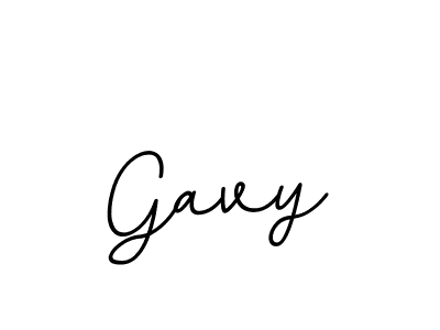 Use a signature maker to create a handwritten signature online. With this signature software, you can design (BallpointsItalic-DORy9) your own signature for name Gavy. Gavy signature style 11 images and pictures png