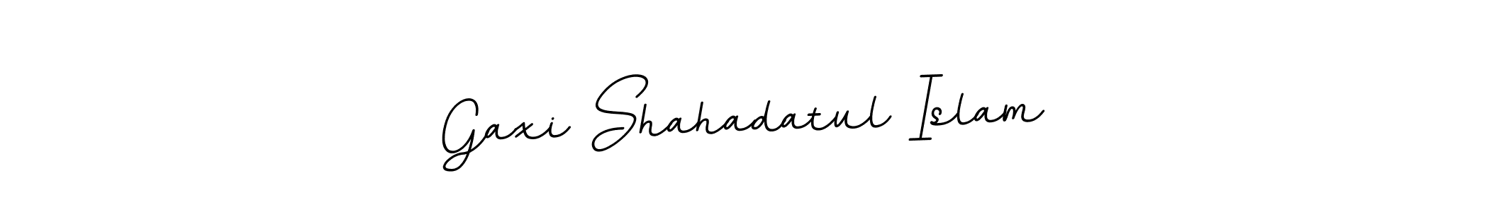 Create a beautiful signature design for name Gaxi Shahadatul Islam. With this signature (BallpointsItalic-DORy9) fonts, you can make a handwritten signature for free. Gaxi Shahadatul Islam signature style 11 images and pictures png