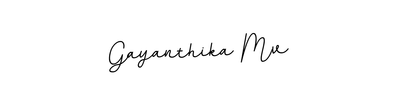Create a beautiful signature design for name Gayanthika Mv. With this signature (BallpointsItalic-DORy9) fonts, you can make a handwritten signature for free. Gayanthika Mv signature style 11 images and pictures png