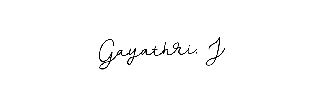 It looks lik you need a new signature style for name Gayathri. J. Design unique handwritten (BallpointsItalic-DORy9) signature with our free signature maker in just a few clicks. Gayathri. J signature style 11 images and pictures png
