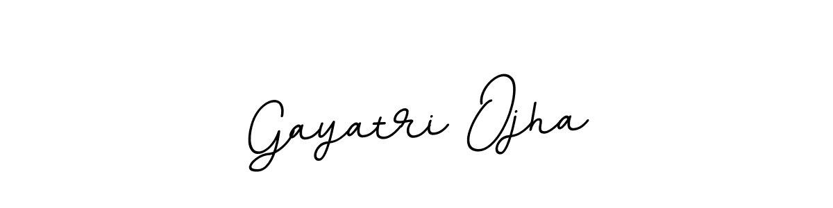 Design your own signature with our free online signature maker. With this signature software, you can create a handwritten (BallpointsItalic-DORy9) signature for name Gayatri Ojha. Gayatri Ojha signature style 11 images and pictures png