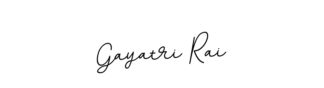 How to make Gayatri Rai name signature. Use BallpointsItalic-DORy9 style for creating short signs online. This is the latest handwritten sign. Gayatri Rai signature style 11 images and pictures png