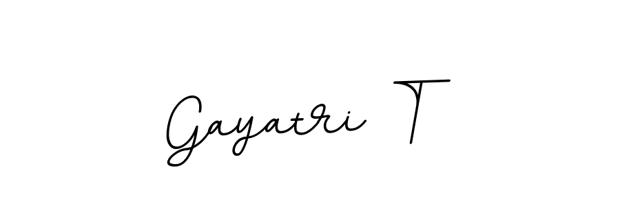 Also You can easily find your signature by using the search form. We will create Gayatri T name handwritten signature images for you free of cost using BallpointsItalic-DORy9 sign style. Gayatri T signature style 11 images and pictures png