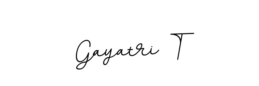 Also You can easily find your signature by using the search form. We will create Gayatri T name handwritten signature images for you free of cost using BallpointsItalic-DORy9 sign style. Gayatri T signature style 11 images and pictures png