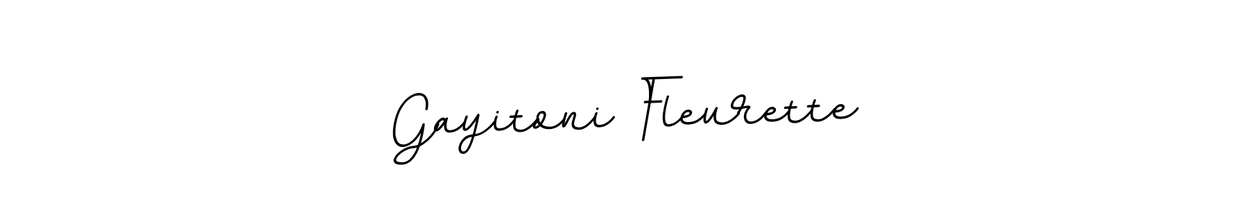 Check out images of Autograph of Gayitoni Fleurette name. Actor Gayitoni Fleurette Signature Style. BallpointsItalic-DORy9 is a professional sign style online. Gayitoni Fleurette signature style 11 images and pictures png