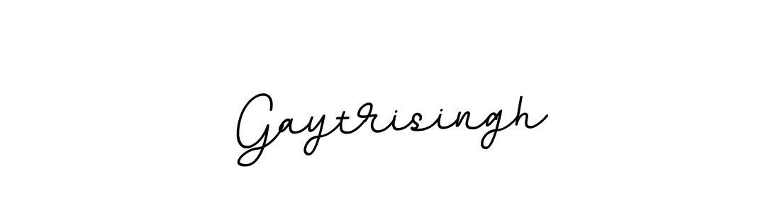 Use a signature maker to create a handwritten signature online. With this signature software, you can design (BallpointsItalic-DORy9) your own signature for name Gaytrisingh. Gaytrisingh signature style 11 images and pictures png