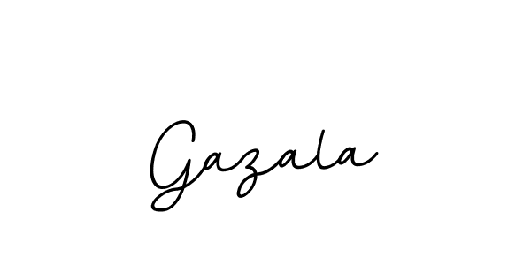 It looks lik you need a new signature style for name Gazala. Design unique handwritten (BallpointsItalic-DORy9) signature with our free signature maker in just a few clicks. Gazala signature style 11 images and pictures png
