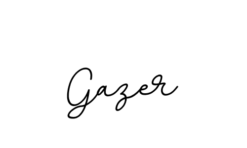 Also we have Gazer name is the best signature style. Create professional handwritten signature collection using BallpointsItalic-DORy9 autograph style. Gazer signature style 11 images and pictures png