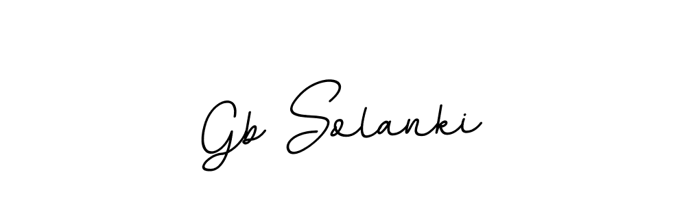 How to make Gb Solanki signature? BallpointsItalic-DORy9 is a professional autograph style. Create handwritten signature for Gb Solanki name. Gb Solanki signature style 11 images and pictures png