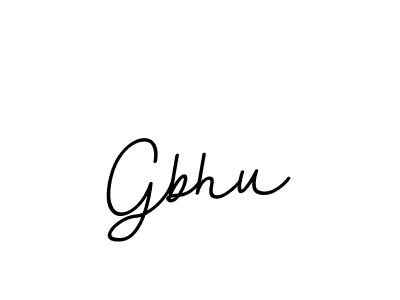 Create a beautiful signature design for name Gbhu. With this signature (BallpointsItalic-DORy9) fonts, you can make a handwritten signature for free. Gbhu signature style 11 images and pictures png