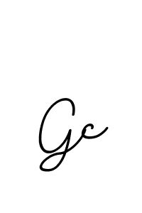 How to make Gc name signature. Use BallpointsItalic-DORy9 style for creating short signs online. This is the latest handwritten sign. Gc signature style 11 images and pictures png