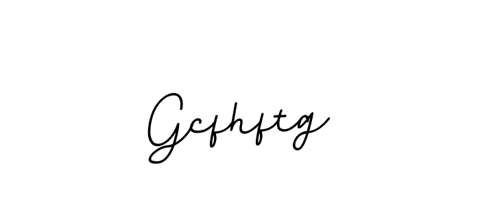 How to make Gcfhftg signature? BallpointsItalic-DORy9 is a professional autograph style. Create handwritten signature for Gcfhftg name. Gcfhftg signature style 11 images and pictures png