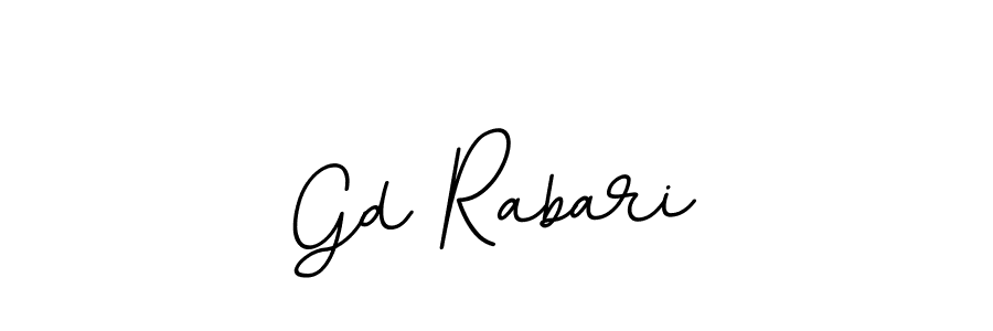 How to make Gd Rabari signature? BallpointsItalic-DORy9 is a professional autograph style. Create handwritten signature for Gd Rabari name. Gd Rabari signature style 11 images and pictures png