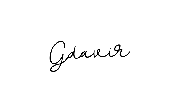 Make a beautiful signature design for name Gdavir. With this signature (BallpointsItalic-DORy9) style, you can create a handwritten signature for free. Gdavir signature style 11 images and pictures png