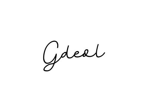 Create a beautiful signature design for name Gdeol. With this signature (BallpointsItalic-DORy9) fonts, you can make a handwritten signature for free. Gdeol signature style 11 images and pictures png