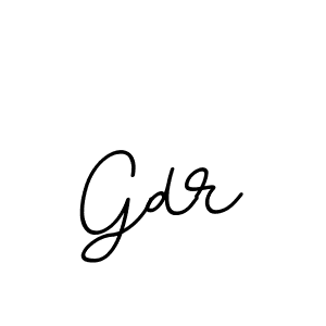 Make a beautiful signature design for name Gdr. With this signature (BallpointsItalic-DORy9) style, you can create a handwritten signature for free. Gdr signature style 11 images and pictures png