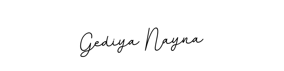 How to make Gediya Nayna signature? BallpointsItalic-DORy9 is a professional autograph style. Create handwritten signature for Gediya Nayna name. Gediya Nayna signature style 11 images and pictures png