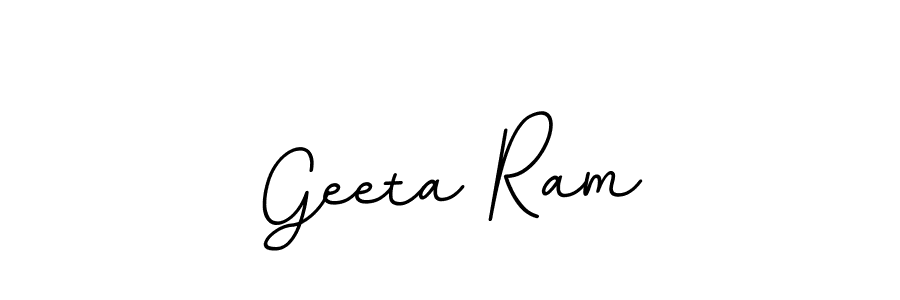 The best way (BallpointsItalic-DORy9) to make a short signature is to pick only two or three words in your name. The name Geeta Ram include a total of six letters. For converting this name. Geeta Ram signature style 11 images and pictures png