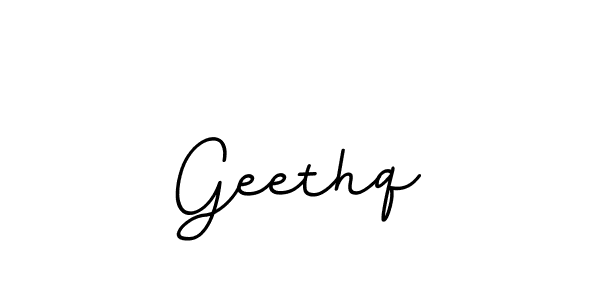 Geethq stylish signature style. Best Handwritten Sign (BallpointsItalic-DORy9) for my name. Handwritten Signature Collection Ideas for my name Geethq. Geethq signature style 11 images and pictures png