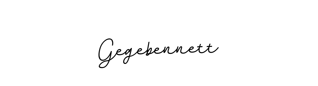 Design your own signature with our free online signature maker. With this signature software, you can create a handwritten (BallpointsItalic-DORy9) signature for name Gegebennett. Gegebennett signature style 11 images and pictures png