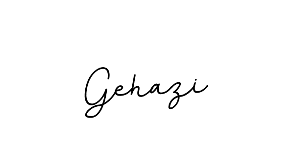 Create a beautiful signature design for name Gehazi. With this signature (BallpointsItalic-DORy9) fonts, you can make a handwritten signature for free. Gehazi signature style 11 images and pictures png