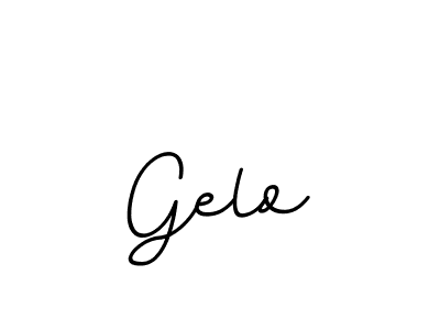 Create a beautiful signature design for name Gelo. With this signature (BallpointsItalic-DORy9) fonts, you can make a handwritten signature for free. Gelo signature style 11 images and pictures png