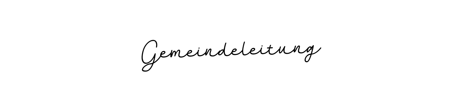 How to make Gemeindeleitung signature? BallpointsItalic-DORy9 is a professional autograph style. Create handwritten signature for Gemeindeleitung name. Gemeindeleitung signature style 11 images and pictures png