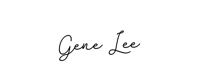 How to make Gene Lee signature? BallpointsItalic-DORy9 is a professional autograph style. Create handwritten signature for Gene Lee name. Gene Lee signature style 11 images and pictures png